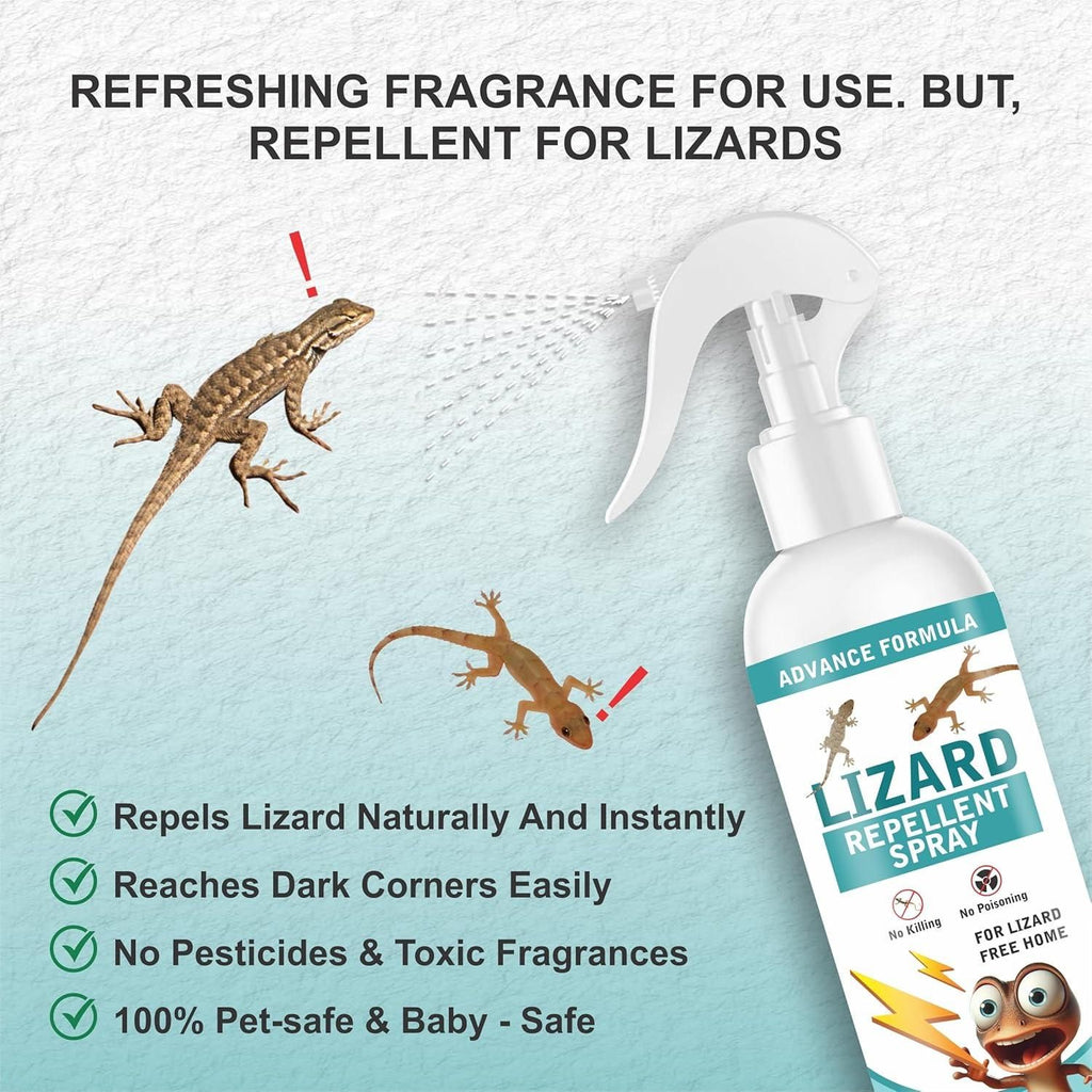 🦎 Lizard Repellent Spray 250ML (BUY 1 GET 1 FREE)🏡