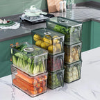 Pack of 6 - Unbreakable kitchen storage Basket. ✨look pretty in your refrigerator✨
